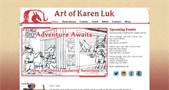 Desktop Screenshot of karenluk.net